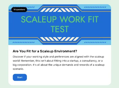 work fit test scaleup